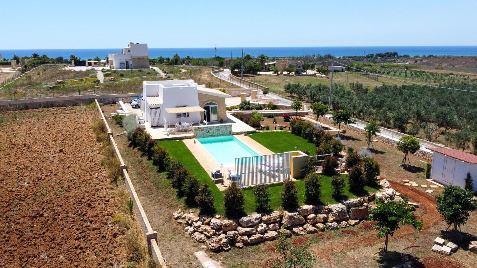 Villa Brezza Dello Ionio Marina Di Pescoluse Eksteriør bilde